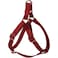 lionet paws Lionet Paws Dog Harness NoPull Adjustable Silk Nylon Webbing Pet Harness with Metal Buckle for Small Dogs Easy Walking Red XS
