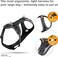 Curli Magnetic Belka Comfort Harness Black XS