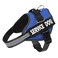 MUMUPET Service Dog Vest Harness No Pull Reflective Adjustable with Handle Soft Breathable Padding for Large Dogs 2 Removable Velcro Patches Blue L