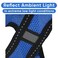 Pawtitas Dog Vest Harness Made with Breathable Air Mesh All Weather Vest Harness for Extra Extra Small Puppies and Cats with QuickRelease Buckle Extra Extra Small Blue Mesh Dog Harness