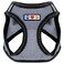 Pawtitas Dog Vest Harness Made with Breathable Air Mesh All Weather Vest Harness for Extra Small Puppies and Large Cats with QuickRelease Buckle Extra Small Grey Mesh Dog Harness