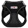 Pawtitas Dog Vest Harness Made with Breathable Air Mesh All Weather Vest Harness for Medium Puppies and Extra Large Cats with QuickRelease Buckle Medium Black Mesh Dog Harness