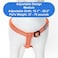 Pawtitas Reflective Stepin Dog Harness Adjustable NoPull Vest for Puppies to Seniors Safe Comfortable M Orange