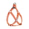Pawtitas Reflective Stepin Dog Harness Adjustable NoPull Vest for Puppies to Seniors Safe Comfortable M Orange