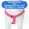 Pawtitas Reflective Stepin Dog Harness Adjustable NoPull Vest for Puppies to Seniors Safe Comfortable S Pink