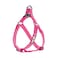 Pawtitas Reflective Stepin Dog Harness Adjustable NoPull Vest for Puppies to Seniors Safe Comfortable S Pink