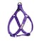 Pawtitas Solid Stepin Dog Harness Adjustable NoPull Vest for Puppies to Seniors Safe Comfortable M Purple