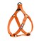 Pawtitas Solid Stepin Dog Harness Adjustable NoPull Vest for Puppies to Seniors Safe Comfortable S Orange