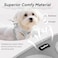 PetiFine Step in Small Dog Harness and Leash Set Breathable All Weather Air Mesh Reflective Escape Proof Stepin Vest Harnesses for PuppyXS Grey