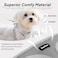 PetiFine Step in Small Dog Harness and Leash Set Breathable All Weather Air Mesh Reflective Escape Proof Stepin Vest Harnesses for PuppyXS Grey