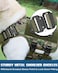 PETNANNY Tactical Service Dog Vest NoPull Emotional Support Harness with Hook Loop Patches Molle System for Training Hunting Woodland Camo Large