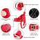 PLUTUS PET Plutus Pet No Pull Dog Harness with Breathable Mesh Padded Adjustable Reflective Escape Proof Dog Harness Quick Fit Dog Vest Harness for Small Medium Large DogsXS Red