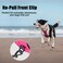 PoyPet No Pull Dog Harness Reflective Comfortable Vest Harness with Front Back 2 Leash Attachments and Easy Control Handle Adjustable Soft Padded Pet Vest for Small to Large Dogs PinkL