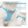puppytie Puppytie Dog Harness with Multifunction Dog LeashSoft Adjustable No Choke Escape Proof Pet Harness Vest for Medium Dogs or Large DogsOcean BlueM
