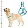 PUPTECK No Pull Dog Harness Soft Adjustable Basic Nylon Step in Puppy Vest Outdoor Walking with ID Tag Medium