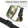 PUPTECK Soft Mesh Dog Harness and Leash Set Pet Puppy Cat Comfort Padded Vest No Pull Harnesses Olive Green S