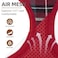PUPTECK Soft Mesh Dog Harness and Leash Set Pet Puppy Cat Comfort Padded Vest No Pull Harnesses Red XS