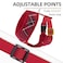 PUPTECK Soft Mesh Dog Harness and Leash Set Pet Puppy Cat Comfort Padded Vest No Pull Harnesses Red XS