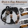 rabbitgoo Dog Harness for Large Dogs No Pull Tactical Service Pet Vest with Molle and Control Handle Adjustable and Reflective Military Harness for Easy Walking and Training Black XL