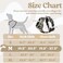 rabbitgoo Dog Harness Medium Sized No Pull Easy On Off with 3 Buckles Pet Harness Adjustable Soft Walking Vest with 2 Clips and Handle Reflective for Medium Dogs Beige M