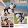 rabbitgoo Escape Proof Dog Harness Soft Padded Full Body Pet Harness Reflective Adjustable No Pull Vest with Lift Handle and Leash Clip for Large Dogs Walking Hiking Training S Black