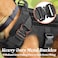rabbitgoo Tactical Dog Harness for Small Heavy Duty Pet Harness with Handle NoPull Service Vest Small Breed Adjustable Military Dog Vest for Training Hunting Walking Black S