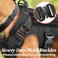 rabbitgoo Tactical Dog Harness for Small Heavy Duty Pet Harness with Handle NoPull Service Vest Small Breed Adjustable Military Dog Vest for Training Hunting Walking Black S