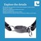 RC Pet RC PETS Pace No Pull Harness Adjustable Front Clip Design Reduces Tugging Improves Control Small Black