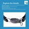 RC Pet RC PETS Pace No Pull Harness Adjustable Front Clip Design Reduces Tugging Improves Control Small Black