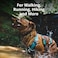 Ruffwear Flagline Dog Harness Lightweight and Reflective No Pull Dog Lift Harness for Hiking Running and Everyday Use Sage Green XXSmall