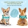 SlowTon No Pull Small Dog Harness and Leash Set Puppy Soft Vest Harness Neck Chest Adjustable Reflective Lightweight Harness AntiTwist Pet Lead Combo for Small Medium DogsBLFront ClipXXS