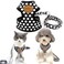 SMALLLEE_LUCKY_STORE SMALLLEELuckyStore New Soft Mesh Nylon Vest Pet Cat Small Medium Dog Harness Dog Leash Set Leads Black M