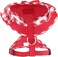 SuperBuddy Upgraded Soft Mesh Dog Harness Super Breathable Lightweight Pet Harnesses for Puppy Dogs Outdoor Walking Red Dog Harness Large