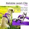 ThinkPet No Pull Harness Breathable Sport Harness with HandleDog Harnesses Reflective Adjustable for Medium Large DogsBackFront Clip for Easy Control M Neon Purple