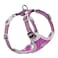 ThinkPet Reflective Breathable Soft Air Mesh No Pull Puppy Choke Free Over Head Vest Ventilation Harness for Puppy Small Medium Dogs and Cats PurpleXS
