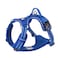 TRUE LOVE Dog Harness No Pull Nylon Reflective Pet Harness Adjustable Comfortable Control Stepin Brilliant Colors Truelove TLH56512 Royal Blue