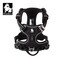 TRUE LOVE Dog Harness No Pull Nylon Reflective Pet Harness Adjustable Comfortable Control Stepin Brilliant Colors Truelove TLH56512 XS Black