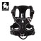 TRUE LOVE Dog Harness No Pull Nylon Reflective Pet Harness Adjustable Comfortable Control Stepin Brilliant Colors Truelove TLH56512 XS Black