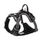 TRUE LOVE Dog Harness No Pull Nylon Reflective Pet Harness Adjustable Comfortable Control Stepin Brilliant Colors Truelove TLH56512 XS Black