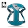 TRUE LOVE Dog Harness TLH5991 Anti Pull Safety Vest Stepin Style Harness for More Comfort and Less Tug Reflective Pet Harness by Truelove Blue