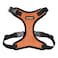 Best Pet Voyager Stepin Pet Harness All Weather Mesh Adjustable Step in Harness for Cats and Dogs by Supplies OrangeBlack Trim S