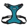 Best Pet Voyager Stepin Pet Harness All Weather Mesh Adjustable Step in Harness for Cats and Dogs by Supplies TurquoiseBlack Trim L