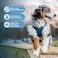 Best Pet Voyager Stepin Pet Harness All Weather Mesh Adjustable Step in Harness for Cats and Dogs by Supplies TurquoiseBlack Trim L