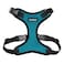 Best Pet Voyager Stepin Pet Harness All Weather Mesh Adjustable Step in Harness for Cats and Dogs by Supplies TurquoiseBlack Trim L