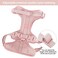 Wisedog No Pull Lightweight Dog Harness Adjustable Breathable Pet Vest Harness with Soft Comfortable Cushion for Small Medium Large Dogs L Gossamer Pink
