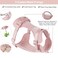 Wisedog No Pull Lightweight Dog Harness Adjustable Breathable Pet Vest Harness with Soft Comfortable Cushion for Small Medium Large Dogs L Gossamer Pink