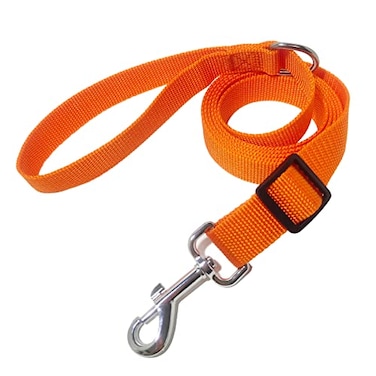 MANDAO 6FT 10FT Adjustable Dog Leash Nylon Dog Leashes for Medium Large Dogs 6FT Orange