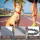 AUROTH Dog Leash Large Dogs Heavy Duty Dog Leash Bungee No Pull Leashes for Shock Absorption Grey Dog Training Leashes for Medium Large Breed Dogs 6FT45FT 2 Padded Handles