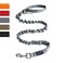 AUROTH Dog Leash Large Dogs Heavy Duty Dog Leash Bungee No Pull Leashes for Shock Absorption Grey Dog Training Leashes for Medium Large Breed Dogs 6FT45FT 2 Padded Handles