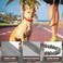 AUROTH Heavy Duty Dog Leash for Large Breeds Bungee No Pull Leash with Shock Absorption 6FT with 2 Padded Handles